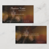 Chute sorcière design 1 Carte de visite (Devant / Derrière)