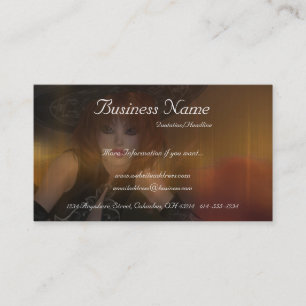 Chute sorcière design 1 Carte de visite