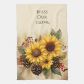 Chute Sunflower serviette de cuisine (Vertical)
