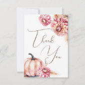 Chute thème boho nuptiale douche mariage merci (Devant)