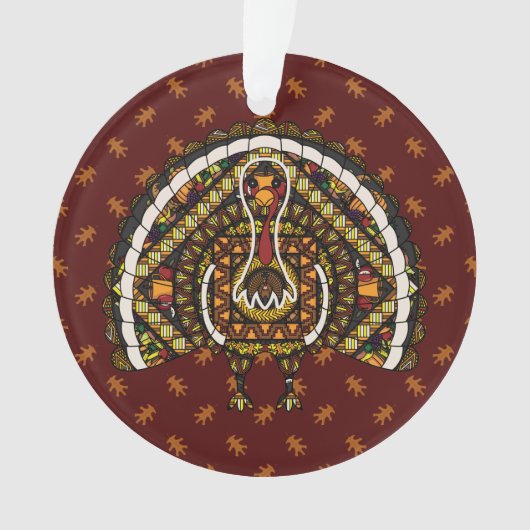 Chute Turquie Acrylique Ornement (devant)