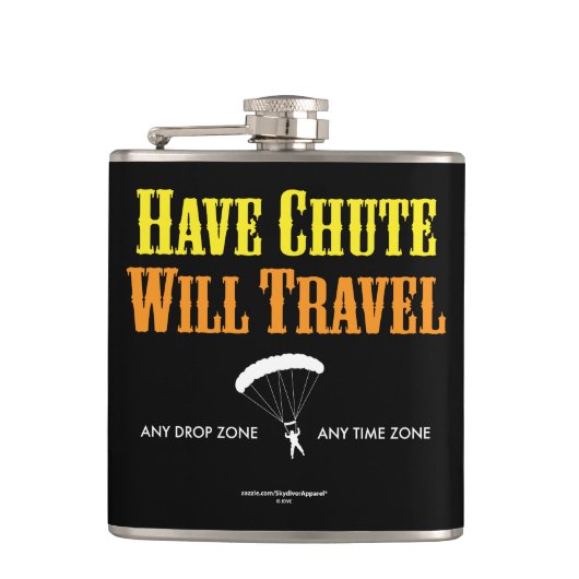 Chute Will hebben Heupfles (Voorkant)