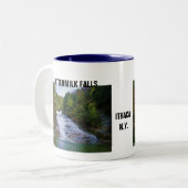 CHUTES de BABEURRE, tasse d'ITHACA, N.Y. (Devant gauche)