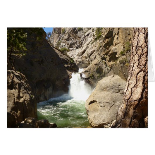 Chutes de Roaring River dans le parc national de K (Devant horizontal)