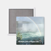 Chutes du Niagara au Niagara Falls Magnet (Recto/Verso)