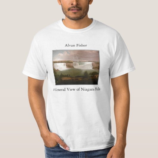 Chutes du Niagara par le T-shirt des hommes de (Devant)