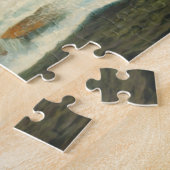 Chutes du Niagara peignant le puzzle (Côté)