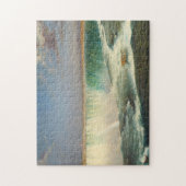 Chutes du Niagara peignant le puzzle (Vertical)