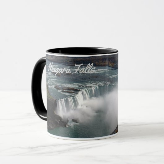 Chutes du Niagara sur une tasse de café (Devant gauche)