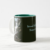 Chutes vernales Peint Café Mug (Devant gauche)