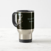 Chutes vernales Peint Voyage Mug (Devant gauche)