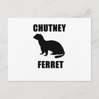 Chutney Ferret Briefkaart