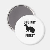 Chutney Ferret Magneet (Voorkant / Achterkant)