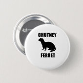 Chutney Ferret Ronde Button 5,7 Cm (Voorkant /achterkant)