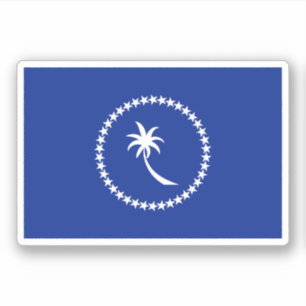 Chuuk Micronesia Sticker