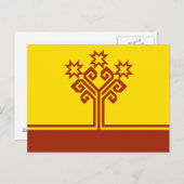 Chuvashia Flag Briefkaart (Voorkant / Achterkant)