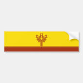 Chuvashia Flag Bumpersticker (Voorkant)