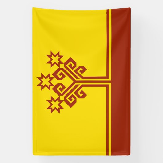 Chuvashia Flag Spandoek (Verticaal)