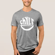 Chyle Smile Logo Grijs/Wit T-shirt