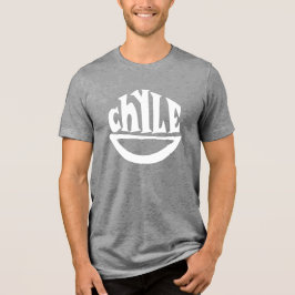 Chyle Smile Logo Grijs/Wit T-shirt
