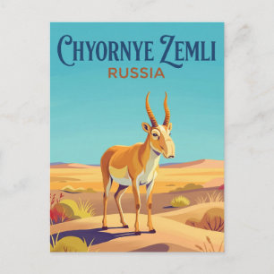 Chyornye Zemli Nationaal Park Rusland Briefkaart