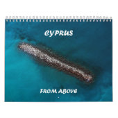 Chypre vue d'en haut calendrier (Protection)