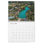 Chypre vue d'en haut calendrier (Jan 2027)