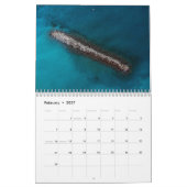 Chypre vue d'en haut calendrier (Feb 2027)