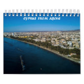 Chypre vue du ciel Calendrier (Protection)
