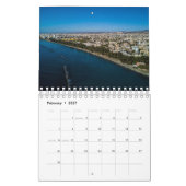 Chypre vue du ciel Calendrier (Feb 2027)