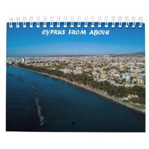 Chypre vue du ciel Calendrier
