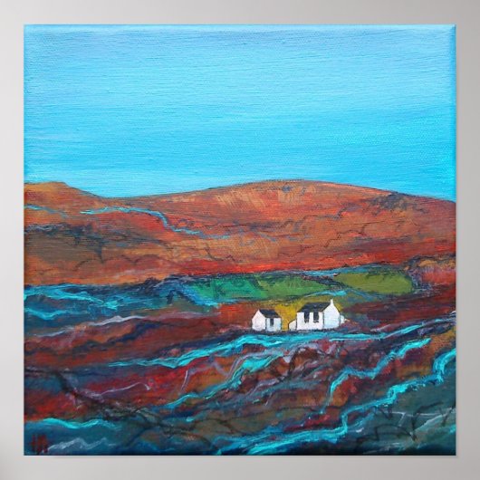 Chysauster in Penwith, Cornwall Poster (Voorkant)