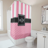 ci2 ci3=8x8 1ICBSQ LG Stripe Bottom Dot Douchegordijn (In situ)