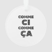 Ci de Comme, Comme Ca - Français drôle (dos)