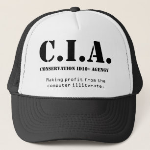 CIA id10t Trucker Pet