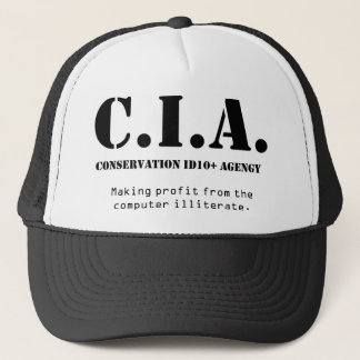 CIA id10t Trucker Pet