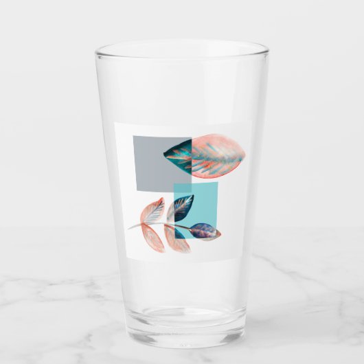 Cian Rode Blad Glas (Voorkant)