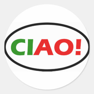 Ciao ! Autocollant