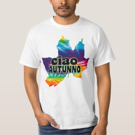 CIAO AUTUNNO. T-SHIRT (Voorkant)