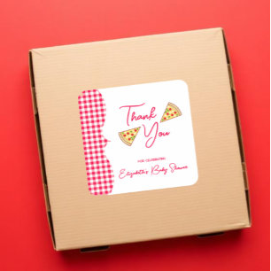 Ciao Baby Italiaanse Baby Borrel Vierkante Sticker