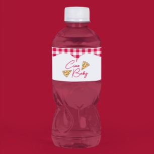 Ciao Baby Italiaanse Baby Shower Waterfles Etiket