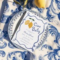 Ciao Baby Lemon Italiaans Amalfi Boys Baby shower