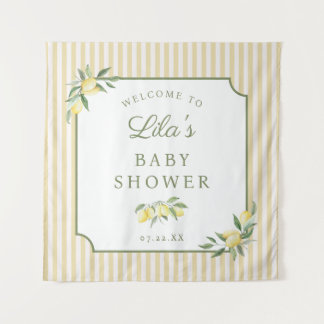 Ciao Baby Lemon Shower Achtergrond Wandkleed