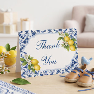 Ciao Baby Shower Bedankkaart