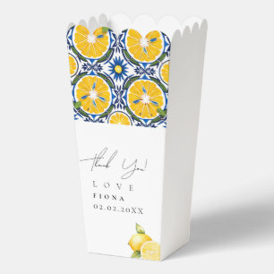 Ciao Baby shower Lemon thema Douche Bedankdoosjes