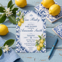 Ciao Baby Shower Uitnodiging