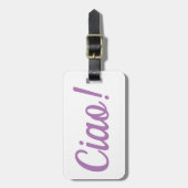 Ciao-Bagagelabel Bagagelabel (Voorkant verticaal)