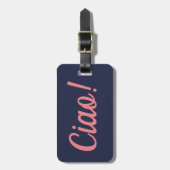 Ciao-Bagagelabel Bagagelabel (Voorkant verticaal)