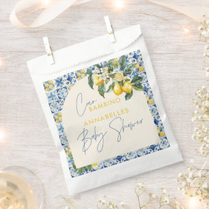 Ciao Bambino Griekse citroen baby shower Bedankzakje