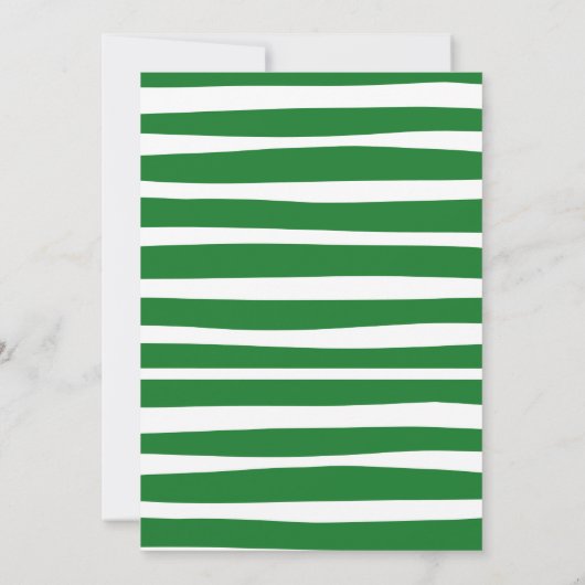 Ciao Bambino Groen Italiaans Baby shower Kaart (Achterkant)